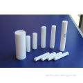 Fiber Glass Ptfe Teflon Rod / Bar Stock , White Molded Rod , Iso9001 Certificate